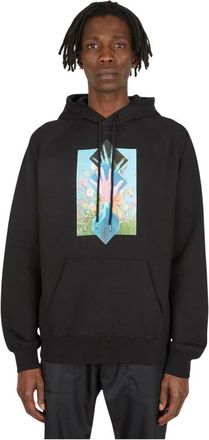 Soulland Poetic Hooded Sweatshirt - Heren - Hoodies - Zwart - M - Katoen - Hoodies & sweatvesten