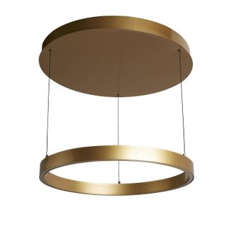 Searchlight Lampadario Moderno Layla Acciaio Oro Alluminio Led 40,88w 2700-3000-4000k