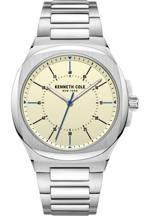 Kenneth Cole KCWGG2218304 Mens Classic Watch - Silver - One Size