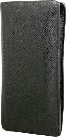 Louis Vuitton Navy Noir Long Wallet (Bi-Fold) (Pre-Owned)