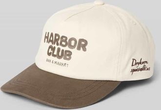 Drykorn Drykorn Cap mit Print und Stitching Modell JANORA in Beige, Gr&ouml;&szlig;e 1