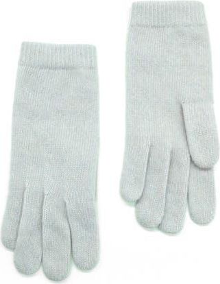 Portolano Solid Cashmere Gloves in Pearl Grey at Nordstrom Rack