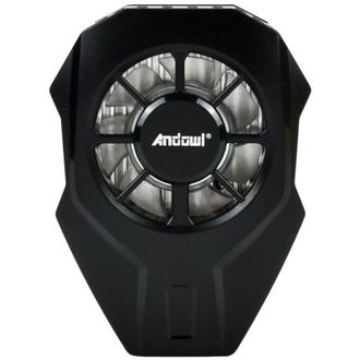 Trade Shop Trade Shop - Radiatore Di Raffreddamento Ventilatore Usb Led Rgb Ventola Smartphone Q-cl10