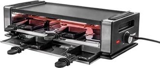 Unold Finesse Basic Parrilla De Interior 8 Personas(s) 1200 W Negro, Acero Inoxidable - Unold