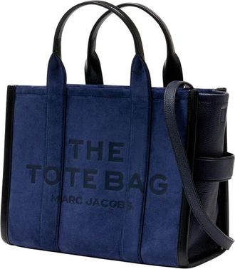 Marc Jacobs Womens Tote Navy Cowhide