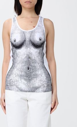 Moschino Top Moschino Couture in cotone stampato