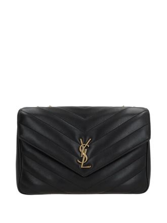 Saint Laurent large Loulou shoulder bag - women - CALFSKIN - OS - Black