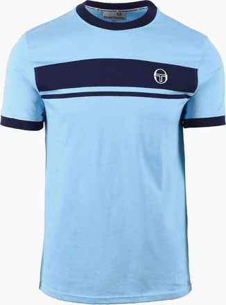 Sergio Tacchini Mens SERGIO TACCHINI MASTER T-SHIRT BALTIC SEA/MARITIME BLUE - Size: 38
