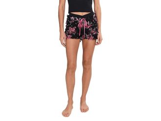 Free People Feeling For Lace Printed Womens Underwear Black Combo : MD (Womens 8-10), Spandex/Rayon/Polyester
