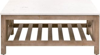 Essentials For Living Spruce Square Coffee Table