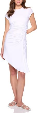 Susana Monaco Asymmetric Cap Sleeve Dress in Sugar at Nordstrom Rack, Size X-Large