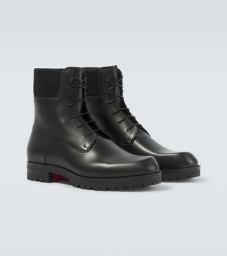 Christian Louboutin Botas con cordones Trapman TCT 2 de piel