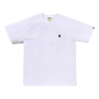 A Bathing Ape Ape Ghost One Point T-Shirt White 0ZXTEM004101RWHX