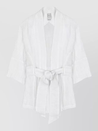 120% Lino linen kimono jacket