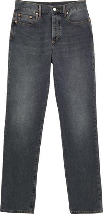 Gucci Womens Classic Denim Jeans - Grey Cotton - Size 30 (Waist)