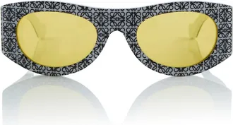Loewe Nature oval sunglasses