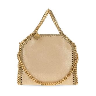 Stella McCartney Falabella Tiny Tote - Bags - Mujer - Amarillo - ONE SIZE