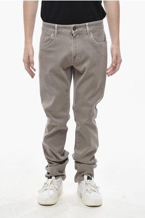 Corneliani ID 5-Pocket Denim Trousers with Belt Loops size 31