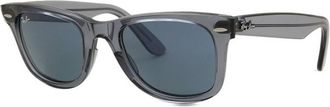 Ray-Ban Original Wayfarer Classic Blue Square Unisex Sunglasses RB2140 6773R5 50