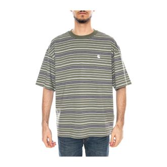 Carhartt Work in Progress Carhartt Wip, T-Shirts, male, Multicolor, Size: M S/S Zane T-Shirt