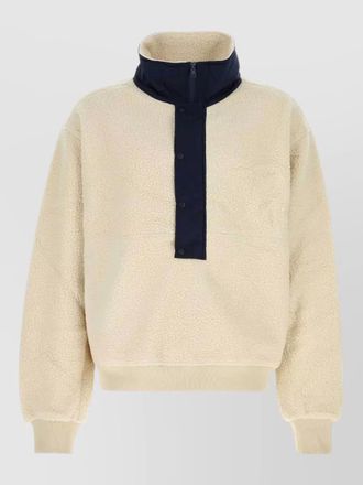 Entire studios half zip fleece jacket