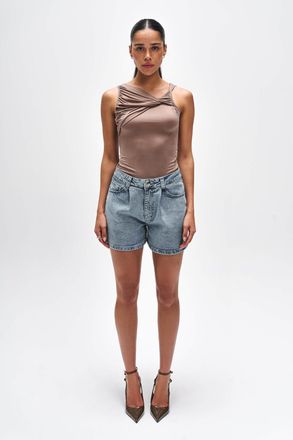 Benu Mokka cupro blouse
