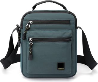 Generic Compatible For Men Shoulder Bag Outdoor Travel Handbag Good Messenger Oxford Tote Crossbody(Postal Blue)