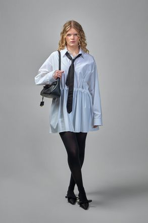Balenciaga Hourglass Shirt Dress