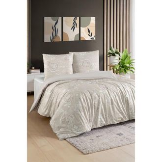 Blanc Avenue Juego de funda de edred&oacute;n 200x200 cm+ 2 FA 65x65 cm 100% algod&oacute;n