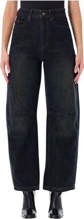 SOEUR Eliot Pant - Dames - Loose Fit Jeans - Zwart - M - Jeans