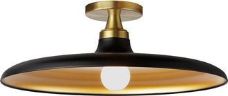 Dainolite Quentin 1-Light Flush Mount