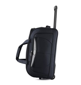 Izod Carol 30 Lightweight Soft Shell Rolling Duffel Bag with Telescopic Handle