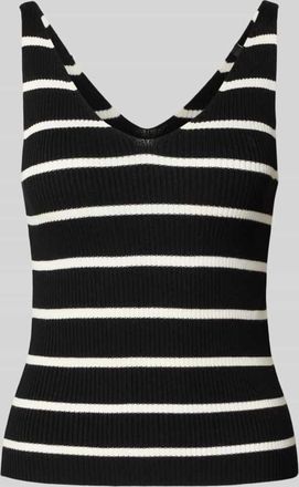 Only Slim Fit Tank Top aus Viskose-Mix Modell MEDDI in Black, Gr&ouml;&szlig;e S