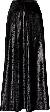 Ralph Lauren BIAS-CUT METALLIC VELVET MERMAID SKIRT