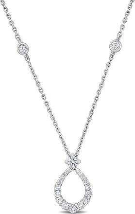 Rina Limor 14K 0.43 Ct. Tw. Diamond Station Necklace