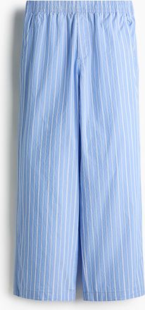 H&M Hose Relaxed Fit - Blue