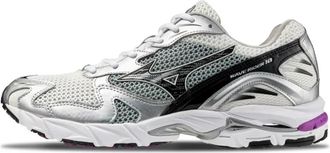 Mizuno Fitness, Heren, Grijs, 44 EU, Leer, Wave Rider 10 Sneakers