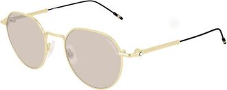 Montblanc MB0060S 002 Gold/Brown