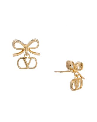 Valentino Vlogo Signature Metal Earrings