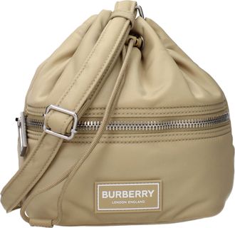 Burberry Damess Ryle Crossbodytas Nylon Beige/Honing