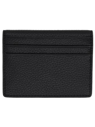Vivienne Westwood Orb-Detail Polyurethane Card Case - Black