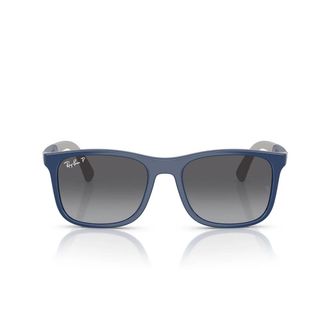 Ray-Ban Sunglasses Rj9084 S 7187 T3 Blue/Light Brown Kids Polarized