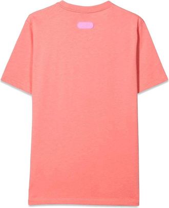 GCDS Cotton Jersey T-Shirt - Pink