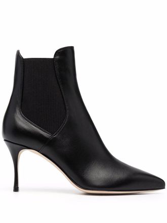 Sergio Rossi 80mm Godiva Chelsea boots - Black