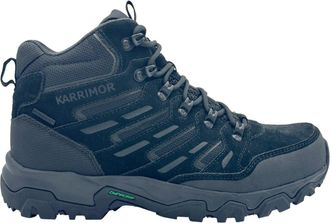 Karrimor Waterdichte wandelschoenen van leer voor heren, model Mount Mid (Zwart)