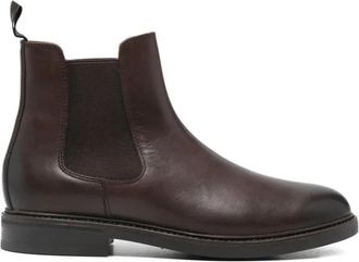 Polo Ralph Lauren Chelsea boots halfhoge laars - Heren - Chelseaboots - Bruin - 44 EU - Leer - Schoenen