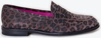 Vilagallo Womens Animal Print Shoe In Leopard