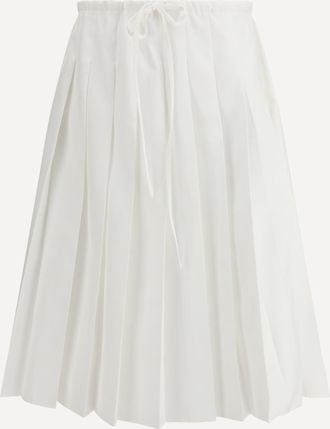 Prada Gonna in jersey pliss&eacute; Woman 42