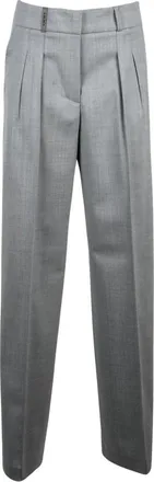 PESERICO Donna, Pantaloni, Grigio, M, new