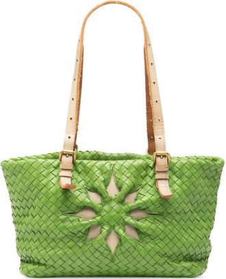 Bottega Veneta Pre-owned Bottega Veneta Nappa Intrecciato Marquise Flower Tote Ladies 169759